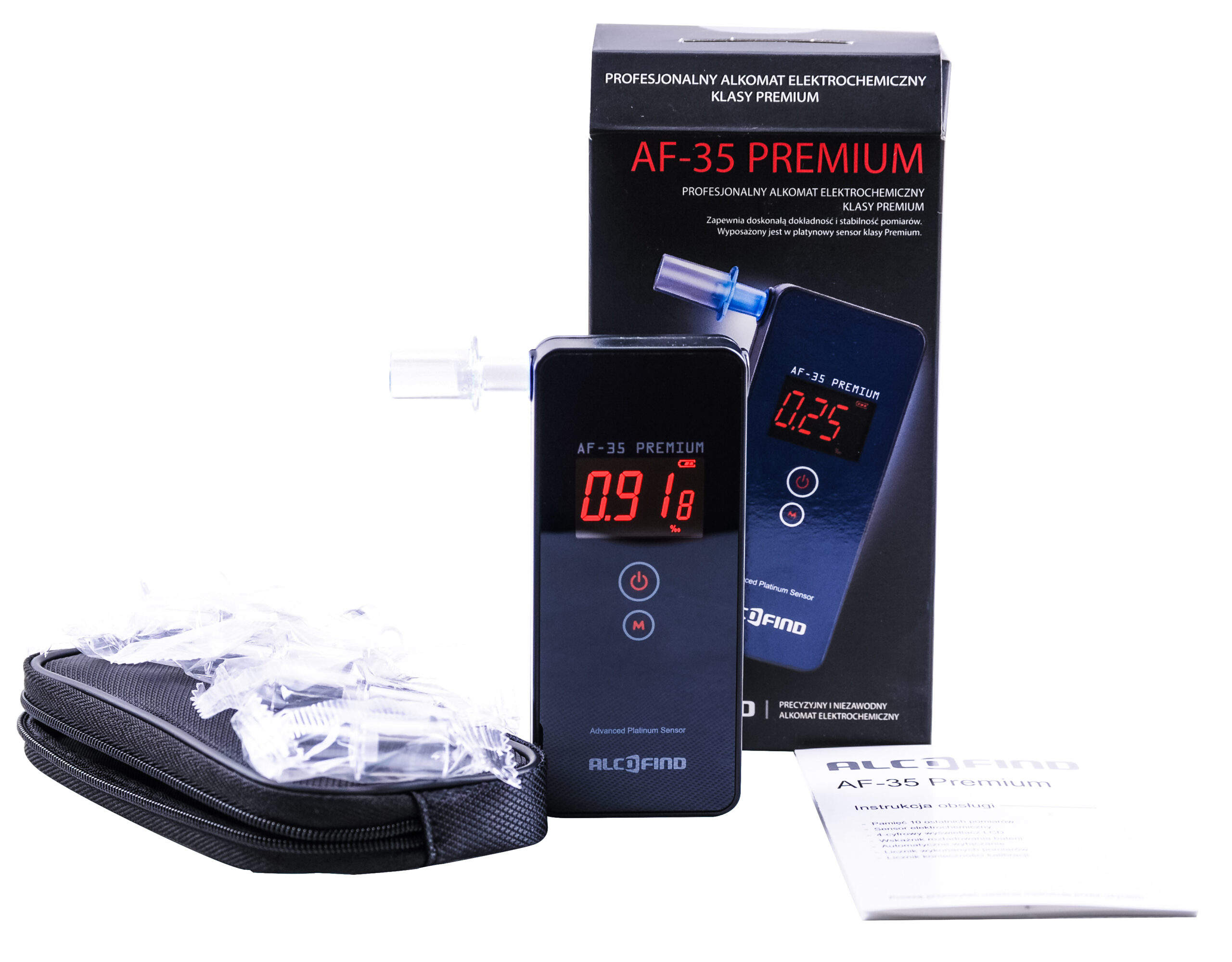 Alkomat marki AlcoFind AF-35 Premium z Do?ywotni? Gwarancj? oraz adiustacj? w pakiecie - obrazek 6