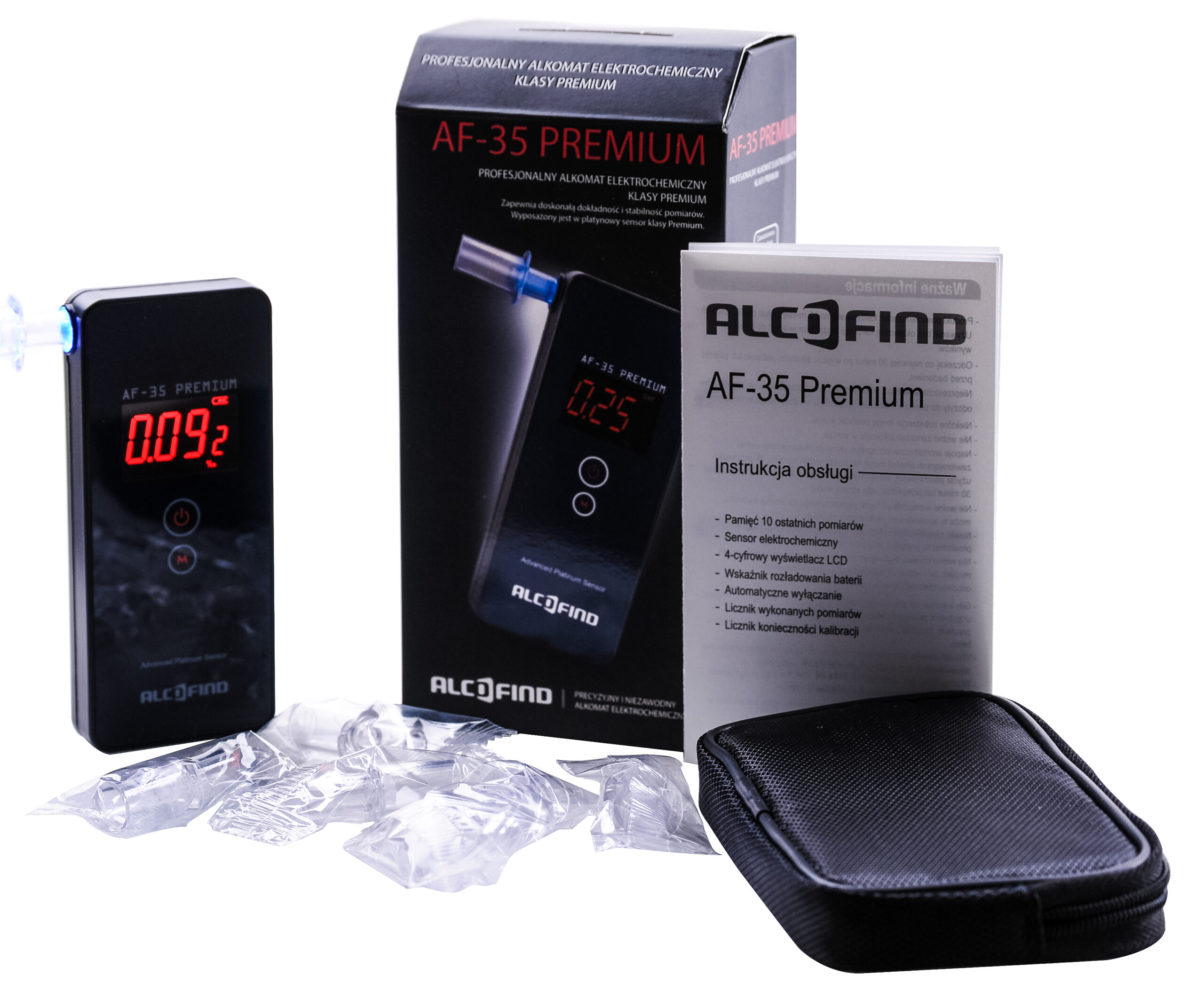 Alkomat marki AlcoFind AF-35 Premium z Do?ywotni? Gwarancj? oraz adiustacj? w pakiecie - obrazek 15