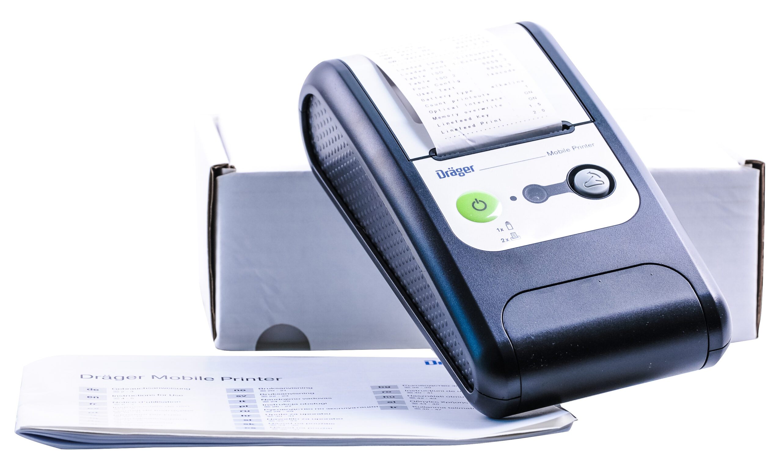 Drukarka mobilna bluetooth do alkomatu marki Drager 6000 - obrazek 6